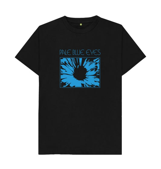 Black Pale Blue Eyes - 2024 Shirt, Blue Logo