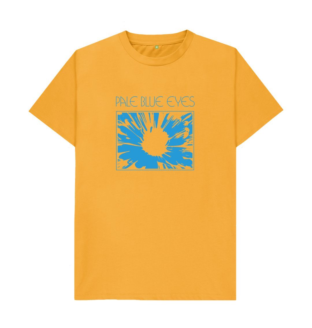 Mustard Pale Blue Eyes - 2024 Shirt, Blue Logo